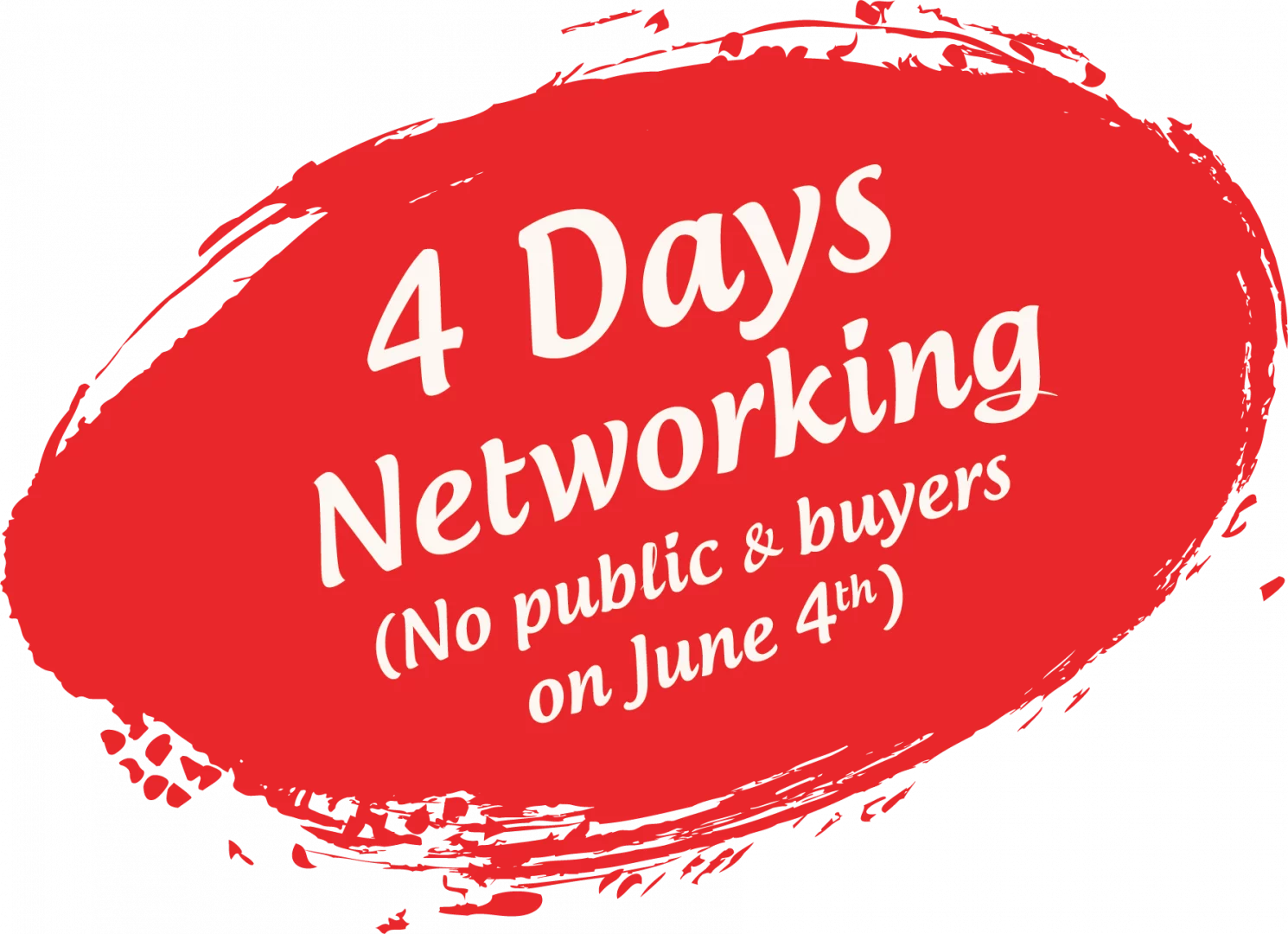 4 Days of Networking-No Public on June 4th-Red